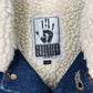 Vintage 90’s Jean Paul Gaultier Shearling Denim Jacket