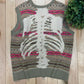 Kapital 7G ‘Fair Isle’ Bone Knit Sweater Vest