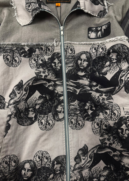 SS2004 Undercover ‘But Beautiful’ Tapestry Hybrid Jacket