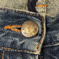 2000s Yves Saint Laurent Rive Gauche ‘YSL’ Pocket Fade Flared Denim