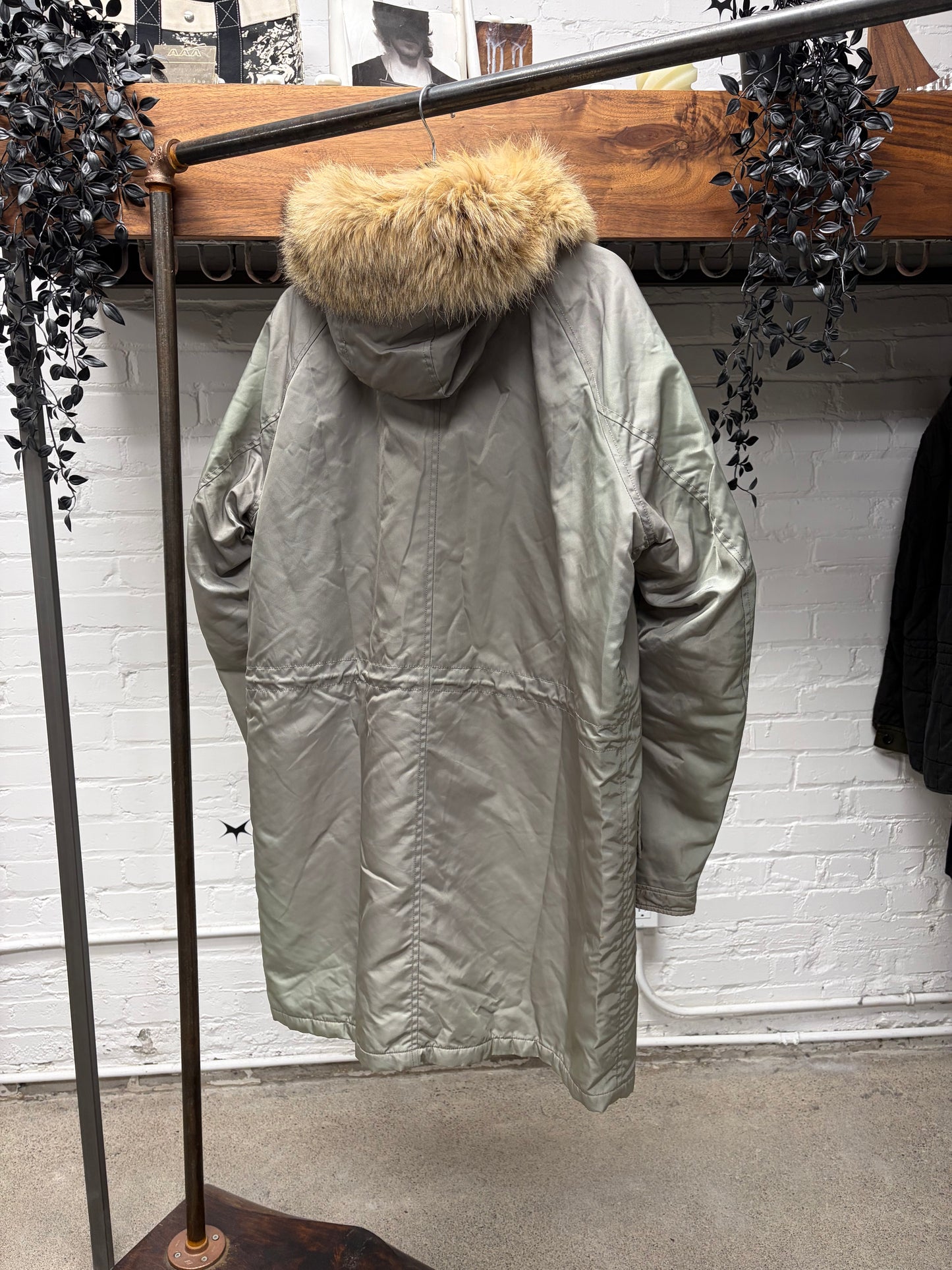AW1997 Gucci Tom Ford Fur Hooded Parka