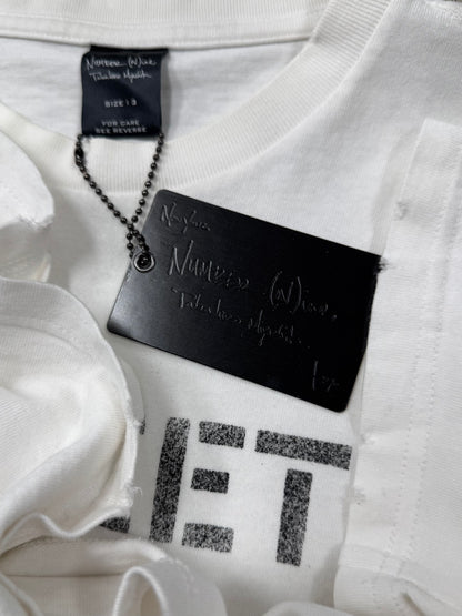 SS2004 Number (N)ine ‘Dream Baby Dream’ Skull Graphic T-Shirt