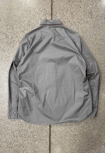 Maharishi ‘Rice Border’ Poplin Button Down Shirt