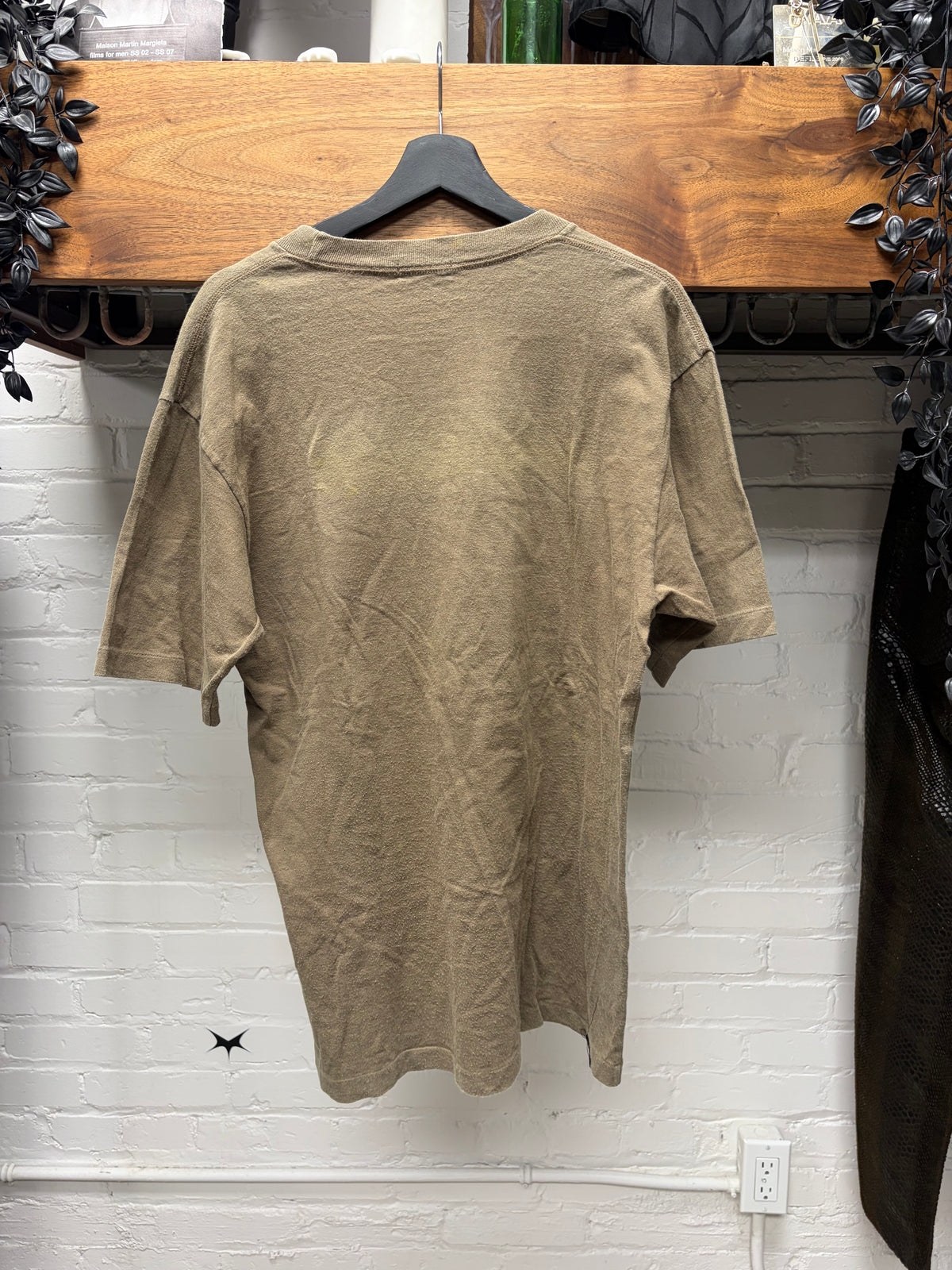 Hysteric Glamour Sun Faded Brown ‘Multi Hysteric Woman’ Graphic T-Shirt