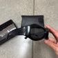Bottega Veneta ‘Cyclone’ Black Oval Shape Sunglasses