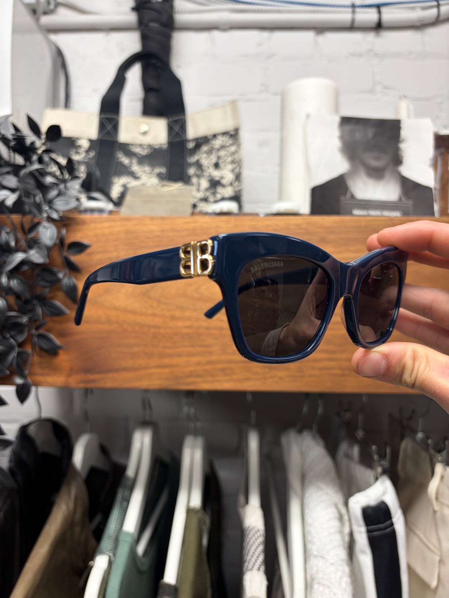 Balenciaga ‘BB0132S’ Cat Eye Sunglasses