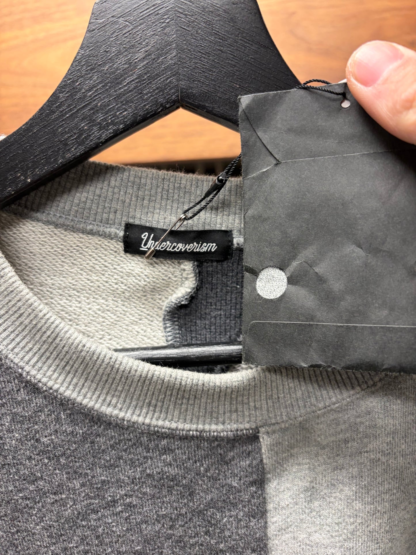 Undercover ‘Paper Doll’ Re-Edition Reconstructed Grey Sweatshirt