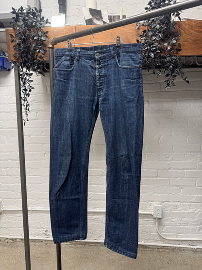2013 Maison Margiela ‘Raw Blue’ Slim/Bootcut Denim