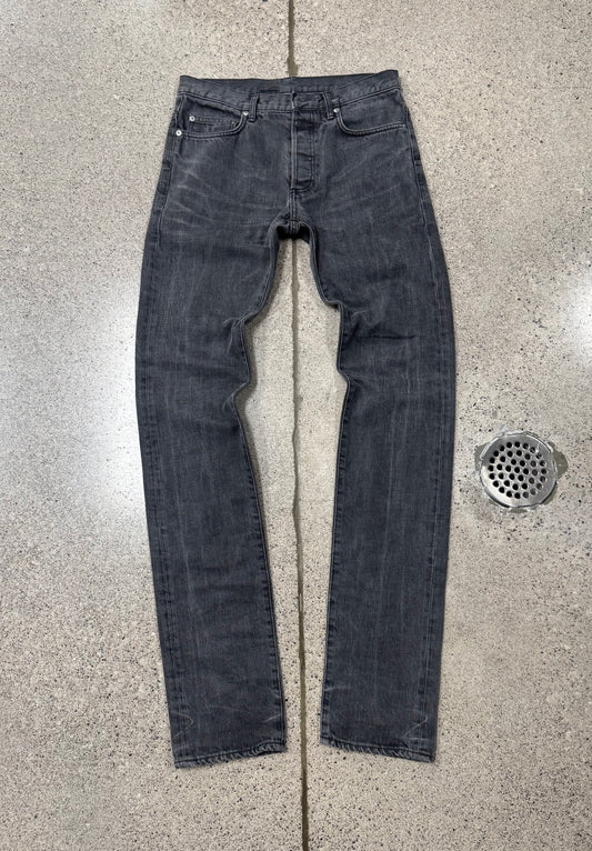 Dior Homme ‘Unaltered’ Grey Skinny Cut Denim