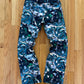 SS2001 Jean Paul Gaultier Bacteria Full Print Denim