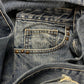 Semantic Design Studded Pocket Washed Blue Denim