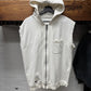 Dior Homme ‘Bee Motif’ White Zip Up Sleeveless Hoodie