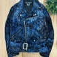 AW2012 Junya Watanabe ‘Crushed Velvet’ Biker Jacket