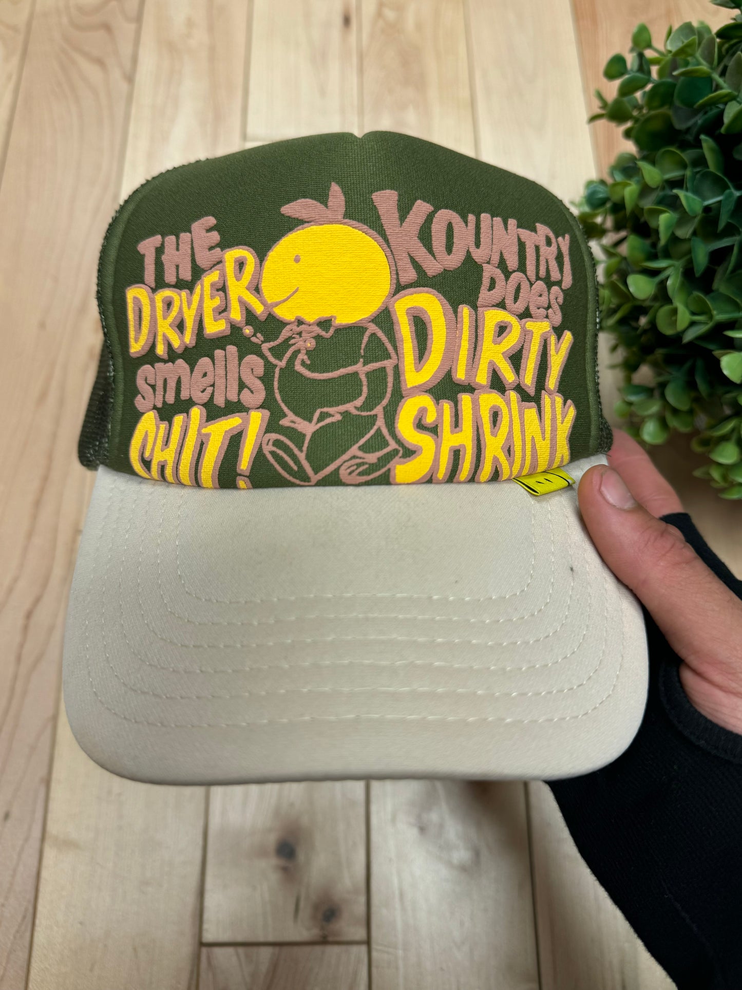 Kapital Kountry ‘Dirty Shrink’ Mesh Trucker Hat