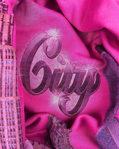 Spring Summer 2017 Balenciaga Airbrushed ‘New York City’ Graphic Hoodie