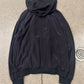 Haider Ackermann Silk Panelled Zip Up Hoodie