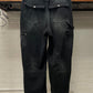 Balenciaga Faded Blue Wide Leg Carpenter Denim