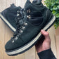 Visvim ‘Serra’ Black Suede High Top Hiking Boots