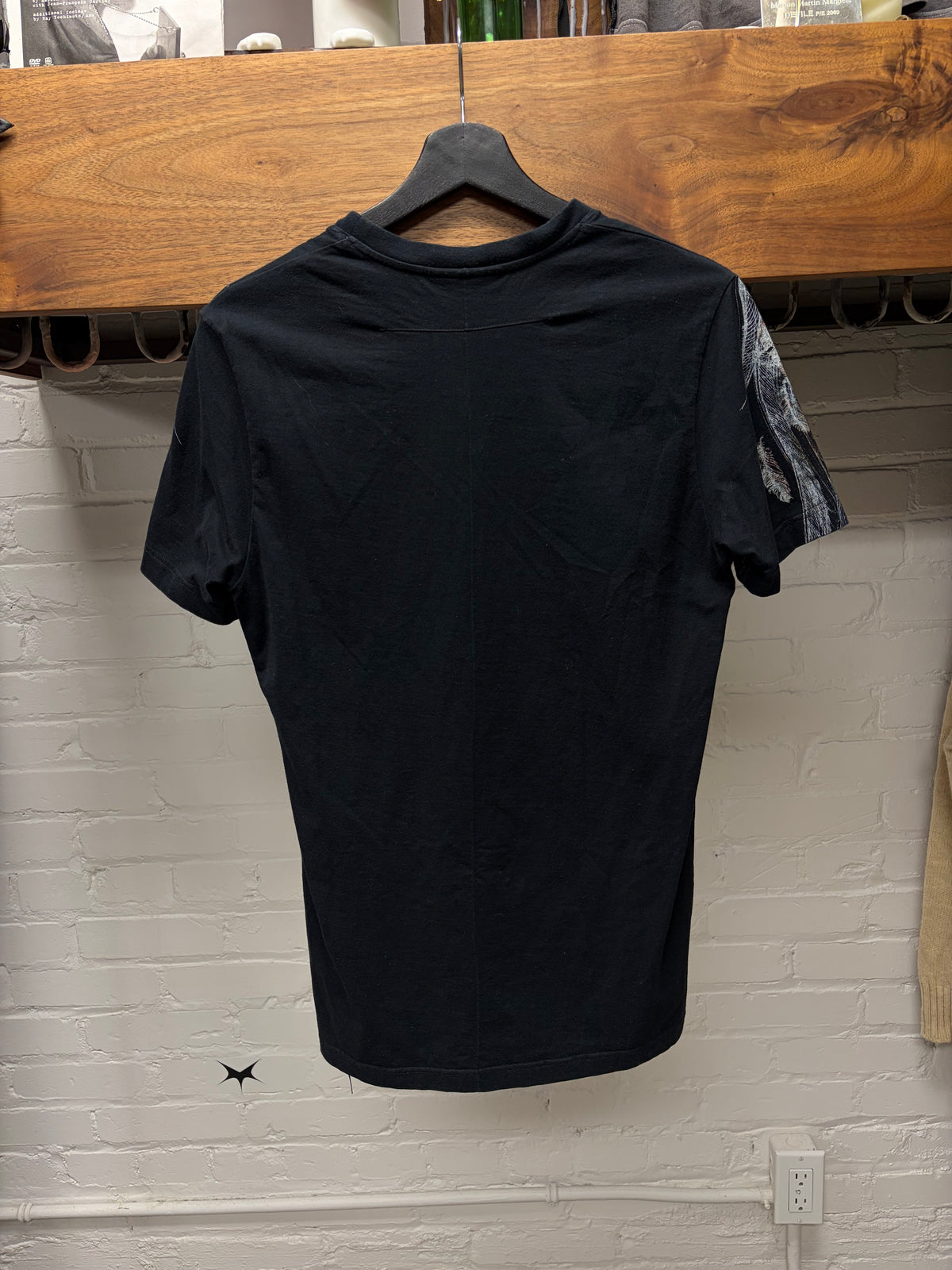 Givenchy By Ricardo Tisci ‘Skull n Star’ Black Stacked Graphic T-Shirt