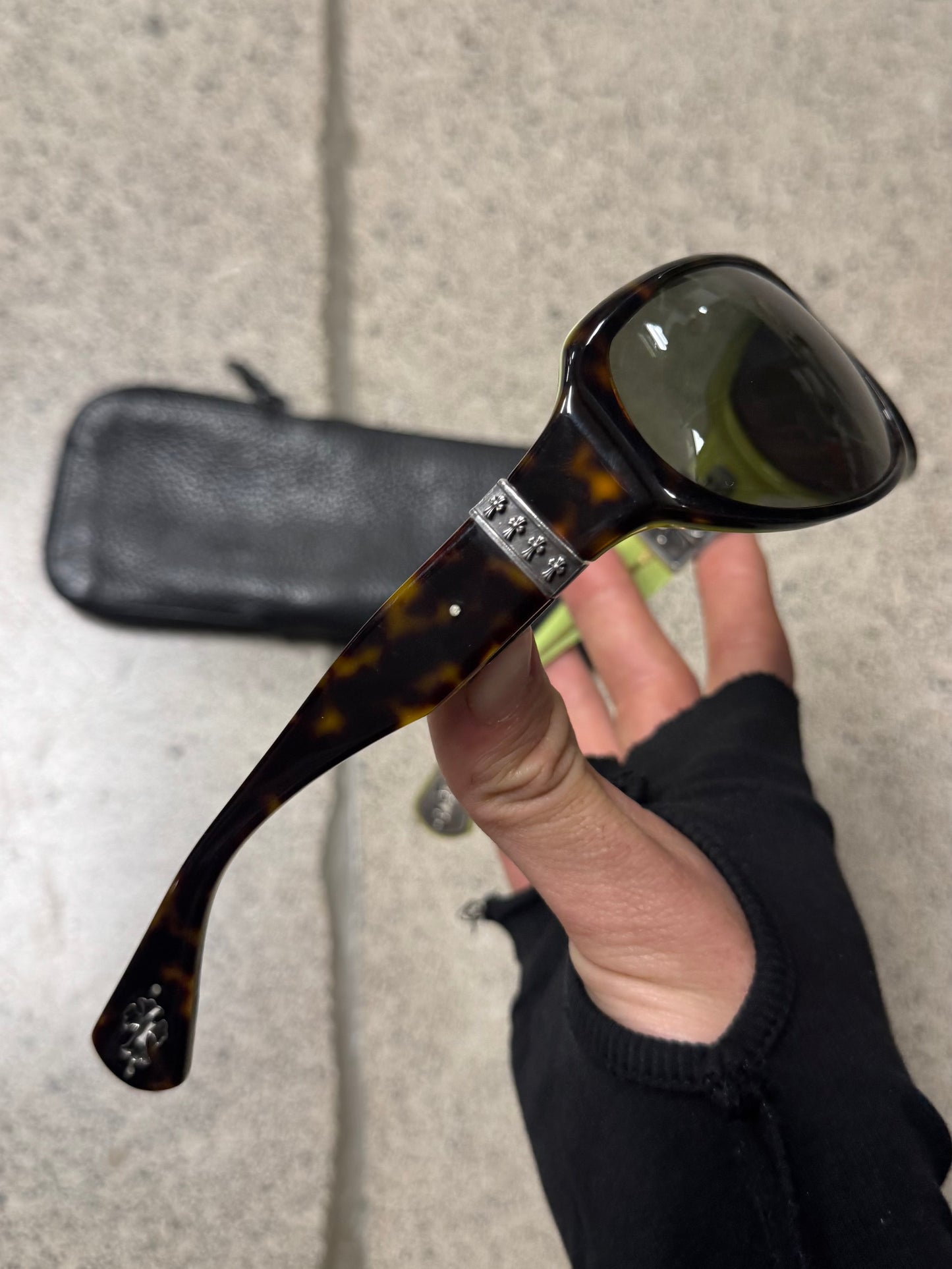 Chrome Hearts ‘Screamer’ Triple Cross Sunglasses