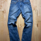 Diesel Washed Blue Slim Bootcut Denim