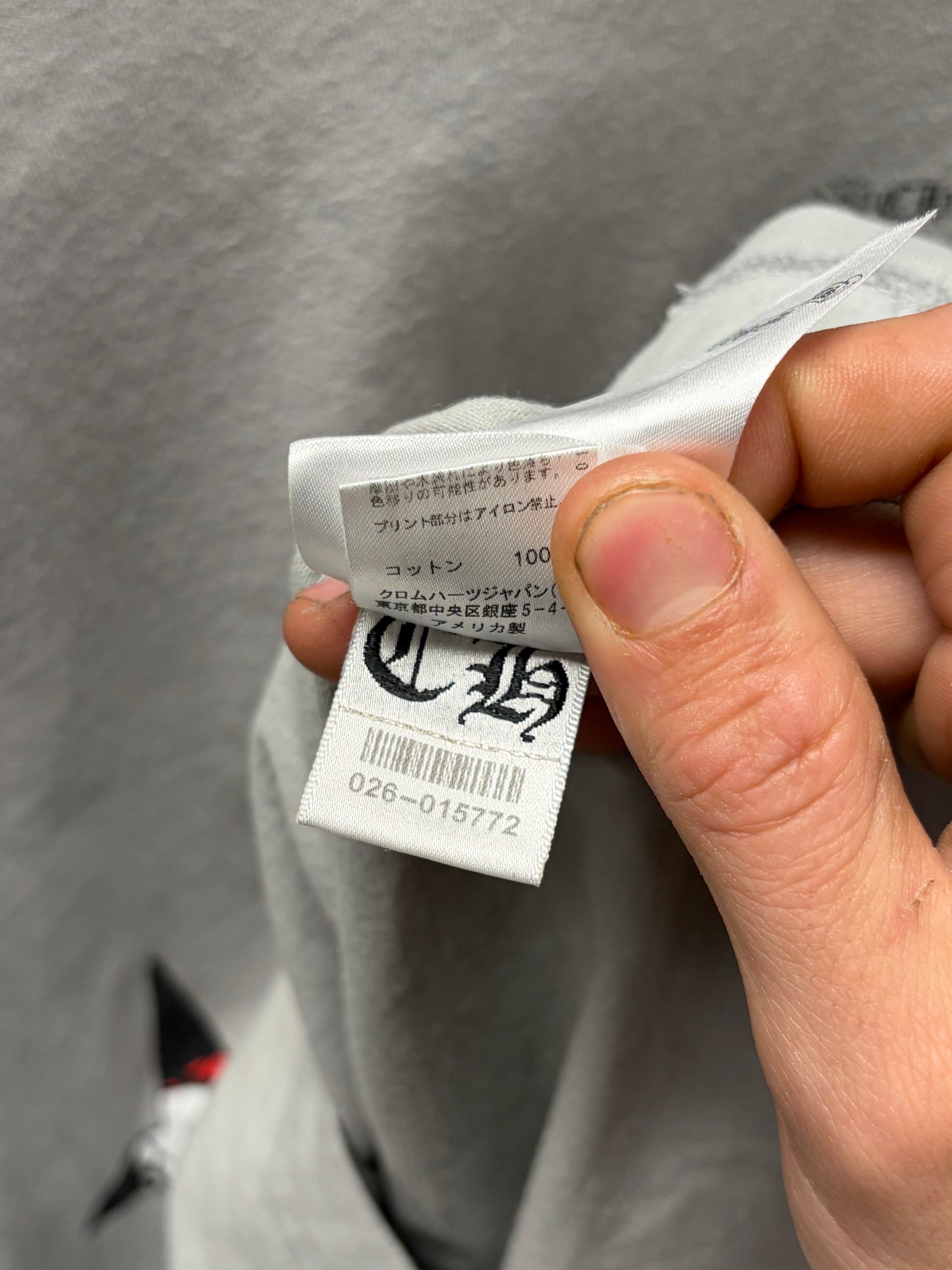 Chrome Hearts x Matty Boy Grey ‘Suggest’ Star Graphic T-Shirt