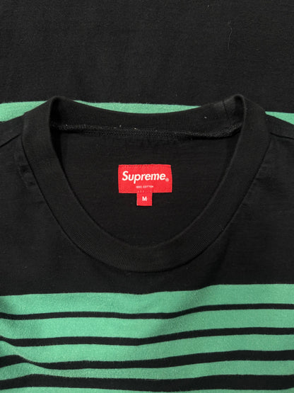 AW2018 Supreme Rugby Stripe Long Sleeve Shirt