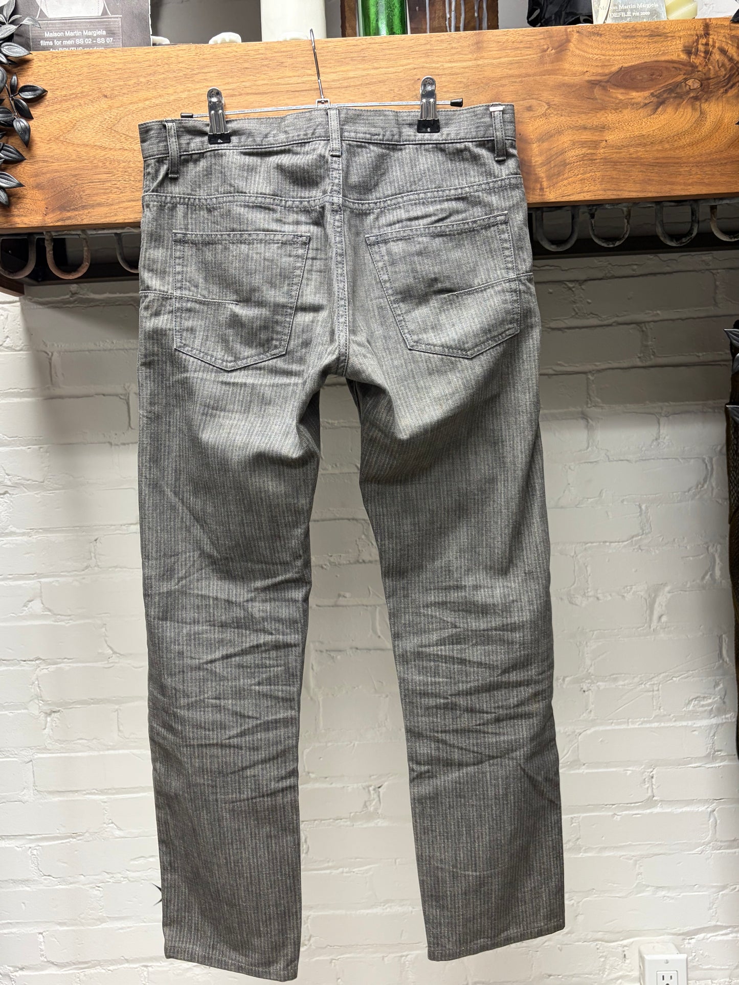 Dior Homme Dark Grey Skinny Jeans