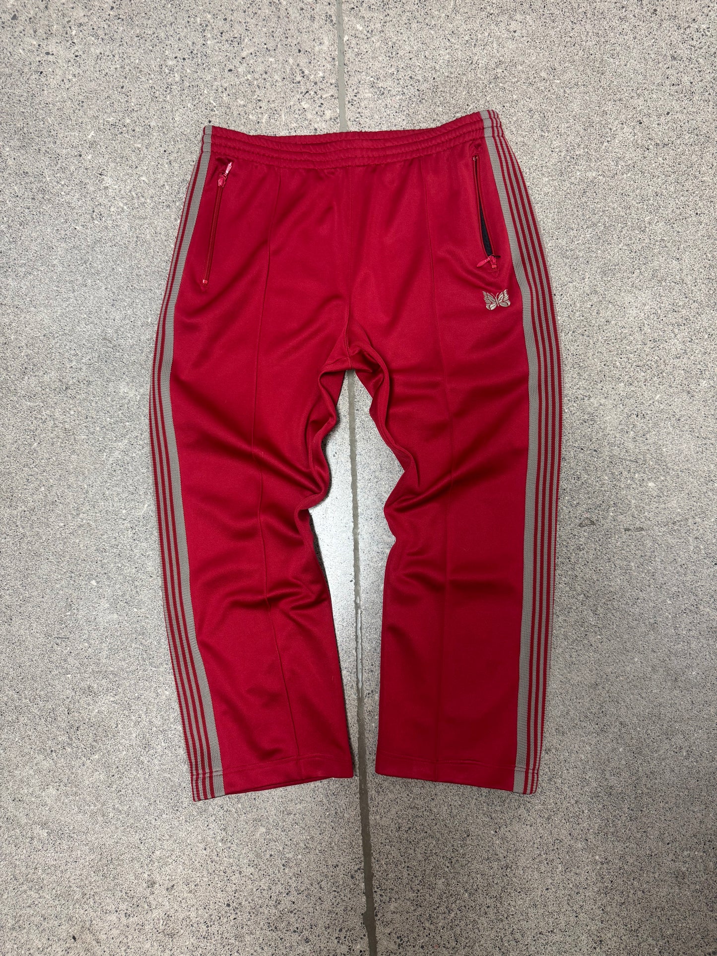 Needles Red/Gold Straight Leg Track Pants