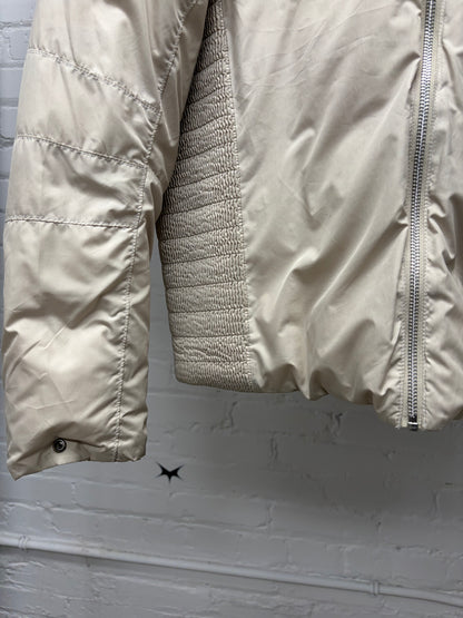 Vintage C.P. Company Cream White Down Filled Jacket