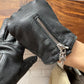 Chrome Hearts ‘Dagger Zip’ Lambskin Leather Gloves