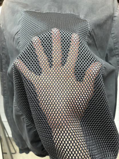 Damir Doma Black Mesh Back Lightweight Bomber Jacket