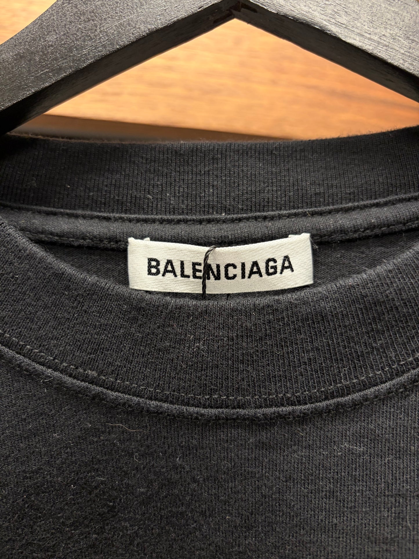 SS2019 Balenciaga ‘18+’ Black/White Graphic T-Shirt