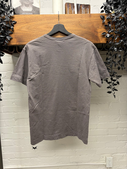 2021 SAMPLE Comme Des Garçons Homme Plus ‘Collage’ Grey Graphic T-Shirt