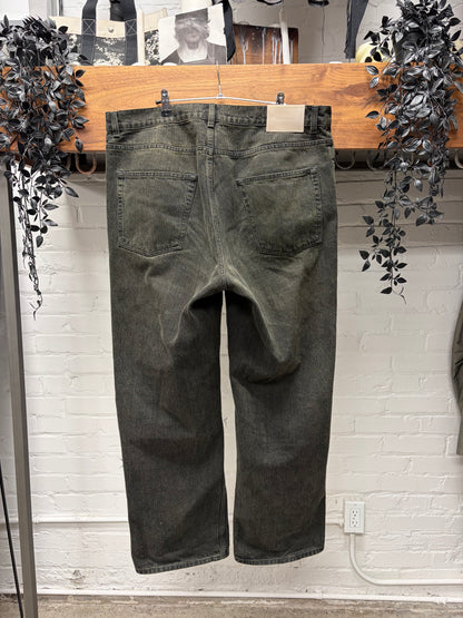 Our Legacy ‘Vast Cut’ Dyed Dark Green Denim
