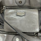 Miu Miu ‘Vitello’ Grey Calfskin Leather Crossbody/Shoulder Bag