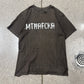 SS2004 Number (N)ine ‘Motherfucker’ Distressed Brown T-Shirt’