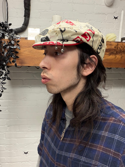 2004 Dior by John Galliano ‘Hardcore’ Pierced Beret