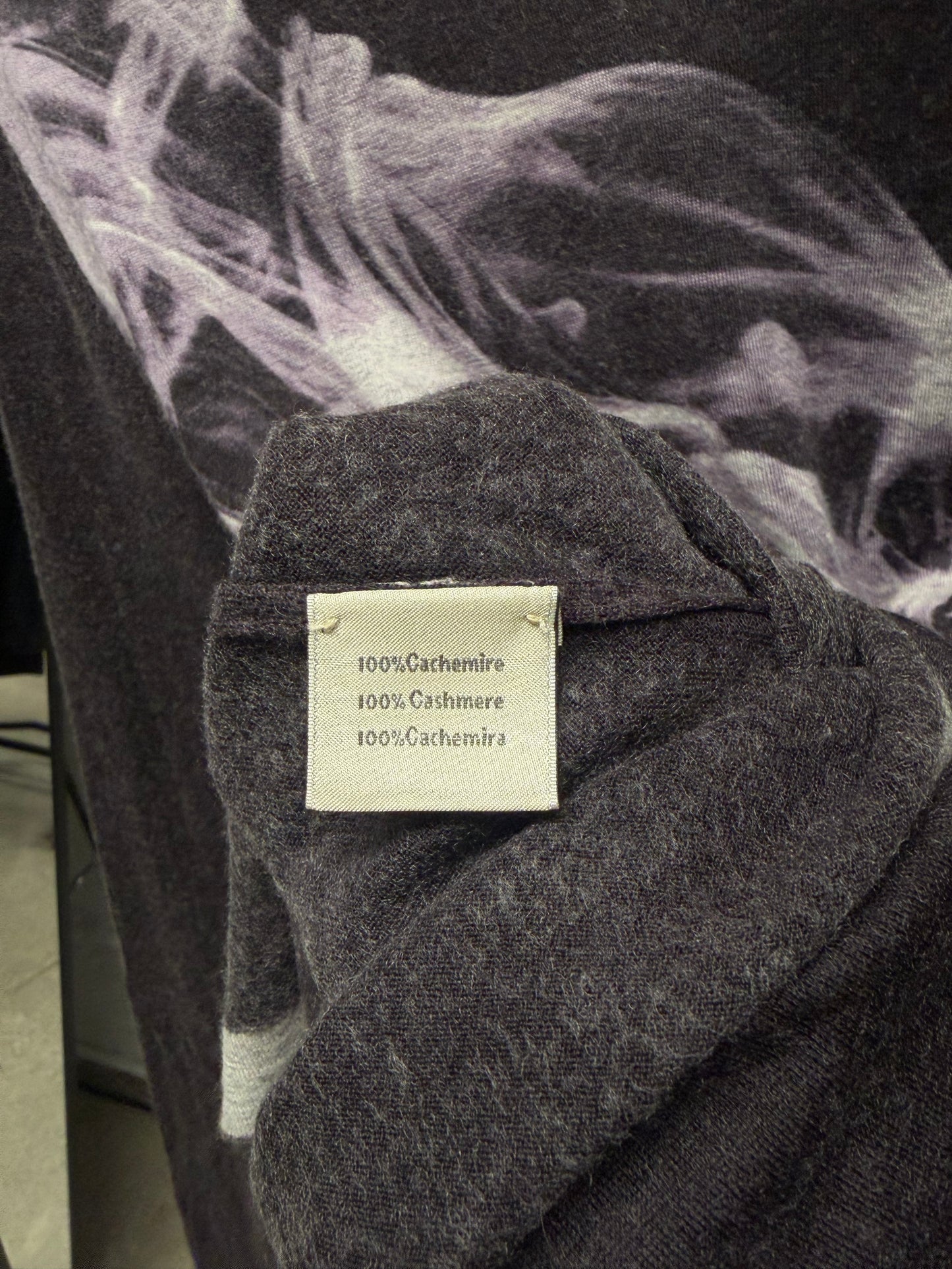 AW2012 Hermes Runway ‘Smoke Rising’ 100% Cashmere Knit Sweater