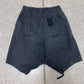 SS2016 Julius Sun Faded ‘Pod’ Drop Crotch Shorts