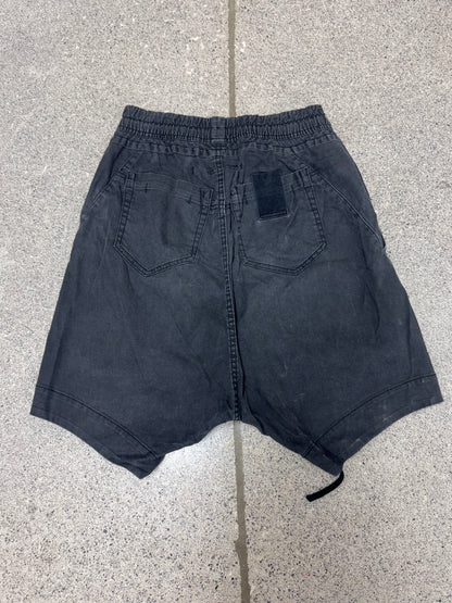 SS2016 Julius Sun Faded ‘Pod’ Drop Crotch Shorts