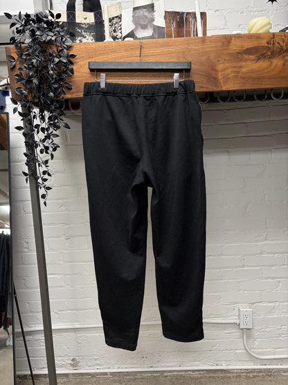 Comme Des Garçons Homme Plus Black Drawstring Sweatpants