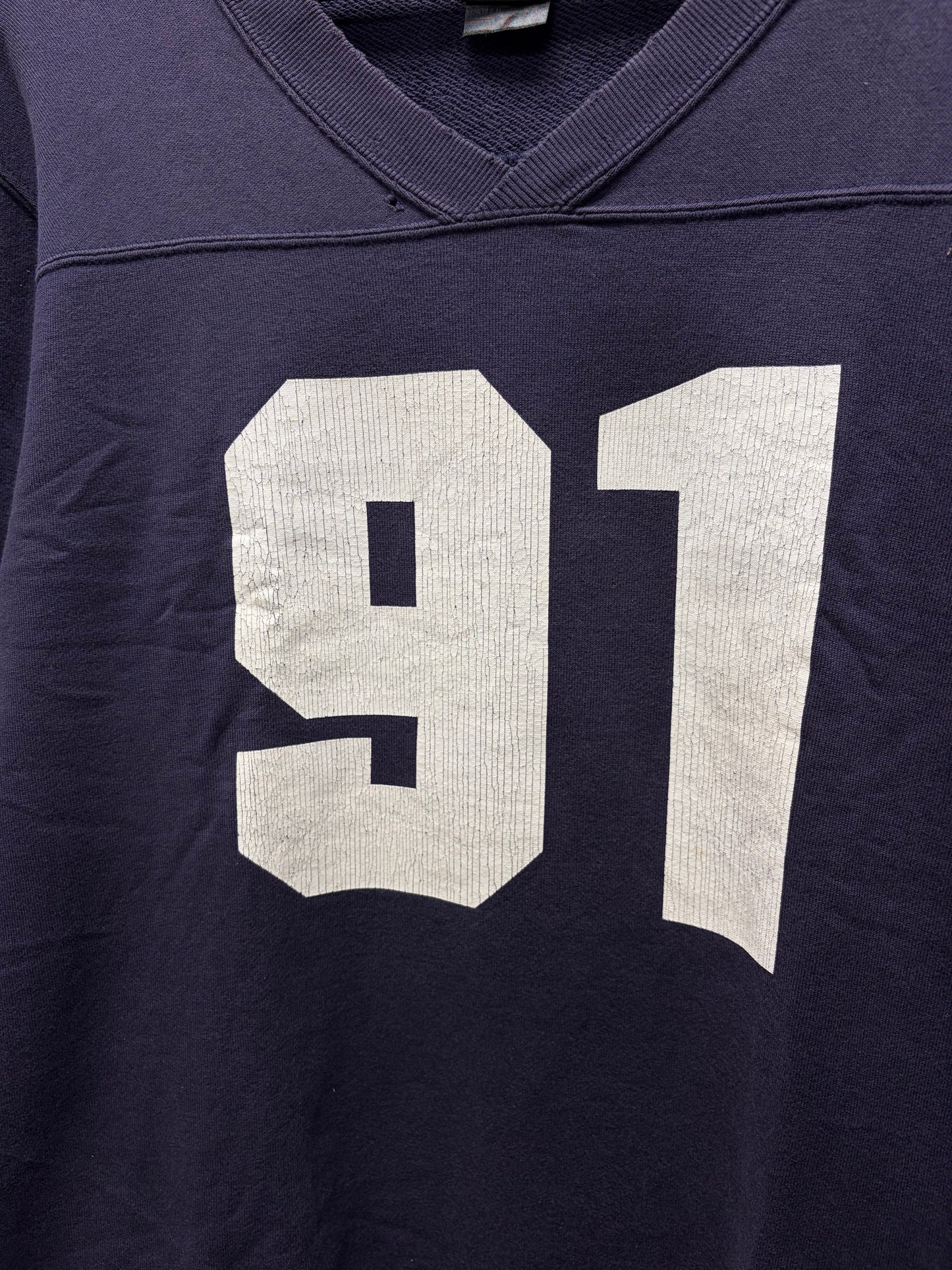 SS2006 Number (N)ine Welcome To the Shadows’ Purple ‘Axl Rose’ Jersey Sweatshirt