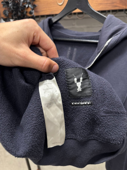 Rick Owens ‘Plum’ Purple ‘Gimp’ Full Zip Up Hoodie