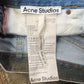 Acne Studios ‘Super Baggy’ Mud Wash Brown Denim