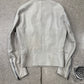 SS2009 Maison Margiela ‘5-Zip’ White Leather Jacket