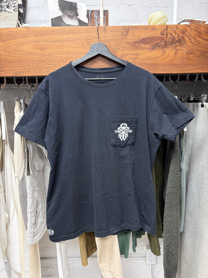 Chrome Hearts ‘Floral Dagger’ Black Graphic T-Shirt