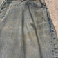 2022 Balenciaga ‘Mudwash’ Oversized Baggy Blue Denim