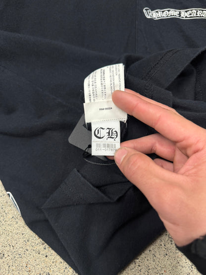 Chrome Hearts Cemetery Cross Flood Long Sleeve Shirt