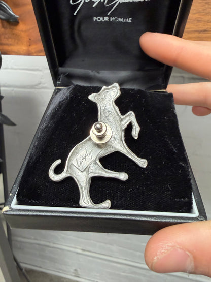 AW1987 Yohji Yamamoto Pour Homme ‘Guard Dog’ Steel Pin